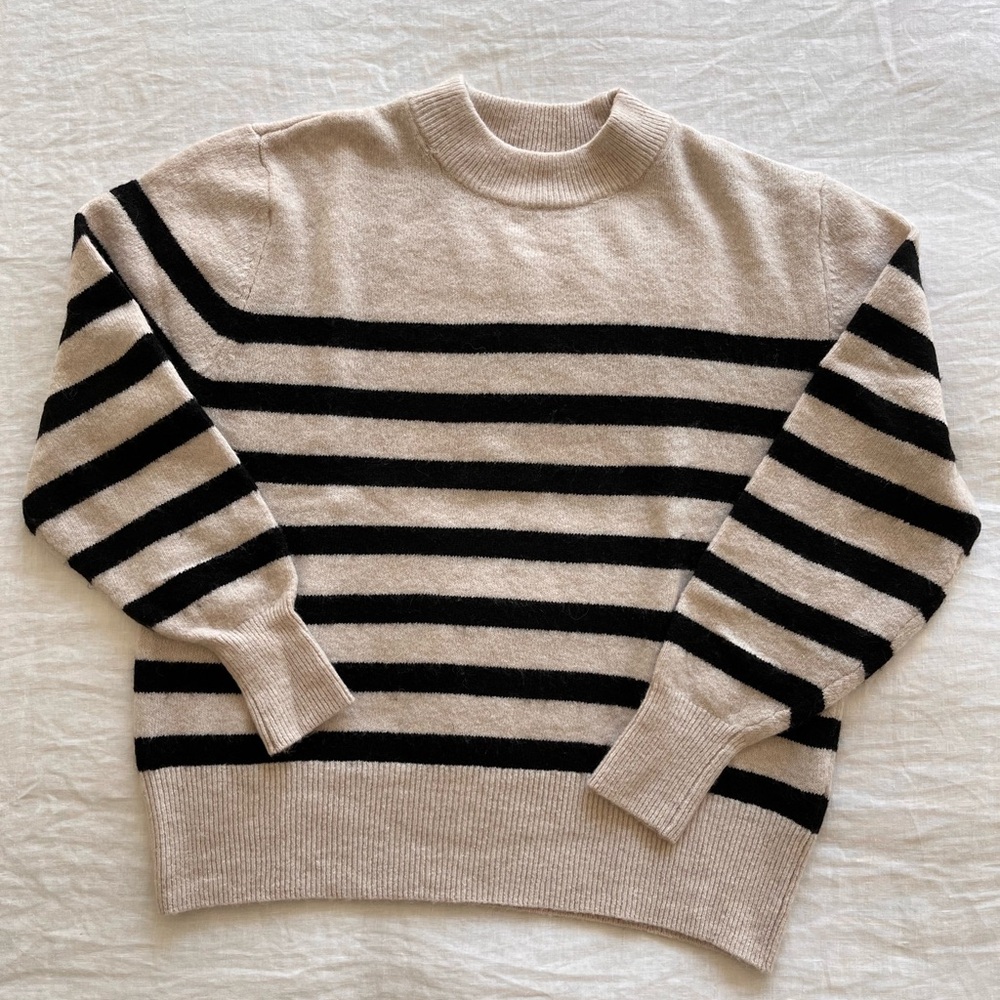 H&M Striped Knit Sweater